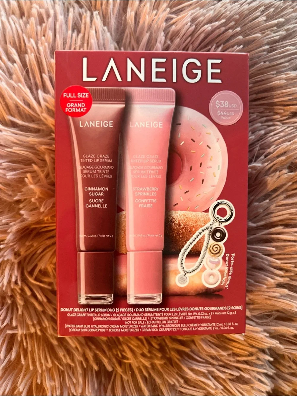 LANEIGE Lip Set with Keychain